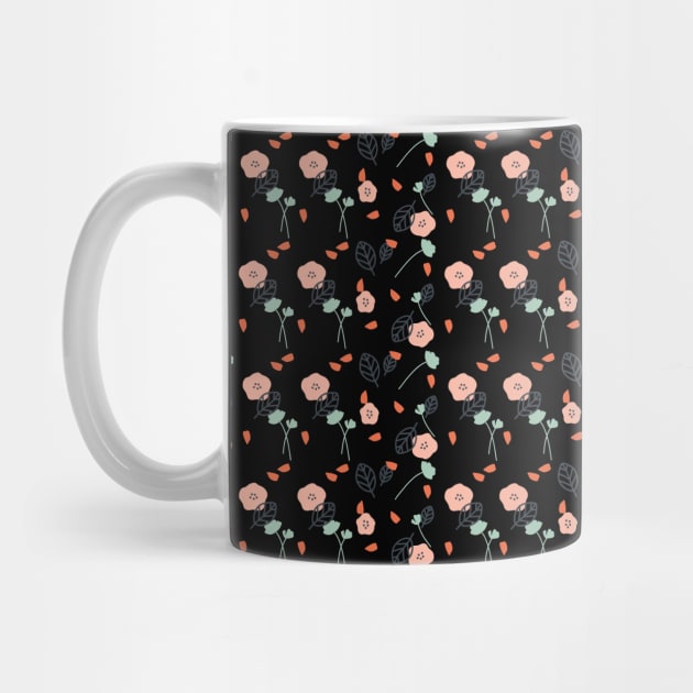 Floral pattern print by Theblackberry